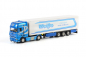 Preview: WSI Models 01-1174 DAF XF 105 Super Space Cab Reefer Trailer Thermoking (3 axle) "Spedition Weiße Berlin"