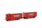 Preview: WSI Models 01-3820 AUTOBUDE SCANIA S HIGHLINE CS20H 6X2 TAG AXLE RIGED TRUCK DRAWBAR CURTAINSIDE COMBI - 7 AXLE