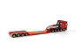 Preview: WSI Models 5927176 NOOTEBOOM RED LINE SCANIA S HIGHLINE CS20H 10X4 LOW LOADER - 4 AXLE
