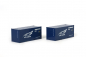 Preview: WSI Models 04-1124 Premium Line NYK LOGISTICS 2X 20FT CONTAINER