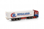 Preview: WSI Models 01-4049 RYGAARD VOLVO FH5 GLOBETROTTER 6X2 TWIN STEER REEFER TRAILER - 3 AXLE