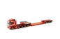 Preview: WSI Models 01-3759 SKAKS SPECIAALTRANSPORT VOLVO FH5 GLOBETROTTER 8X4 LOWLOADER - 4 AXLE WITH ADD ON AXLE