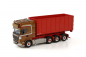 Preview: WSI Models 01-3818 TONERUD SCANIA R6 TOPLINE 8X4 RIGED TRUCK WITH HOOKLIFT SYSTEM + CONTAINER 40M3