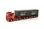 Preview: WSI Models 01-3628 WEEDA TRANSPORT DAF XF SPACE CAB MY2017 6X2 TWIN STEER 2CONNECT COMBI TRAILER 2+3 AXLE + 2X 20FT CONTAINER