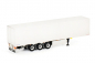 Preview: WSI Models 03-1072 White Line BOX TRAILER - 3 AXLE