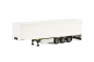 Preview: WSI Models 03-1072 White Line BOX TRAILER - 3 AXLE