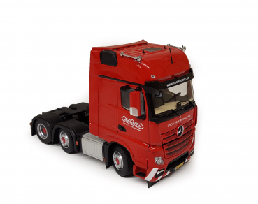 MarGe Models 1912-04-01 Mercedes Benz Actros Gigaspace 6x2 red "Nooteboom Edition"