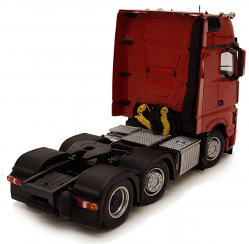 MarGe Models 1912-04 Mercedes Benz Actros Gigaspace 6x2 rot