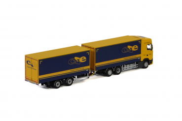 WSI Models 01-3016 CSE Logistics SCANIA S HIGHLINE | CS20H RIGED TRUCK DRAWBAR CURTAINSIDE
