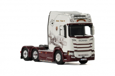 WSI Models 01-2668 Geary Livestock SCANIA R HIGHLINE | CR20H 6x2 TAG AXLE