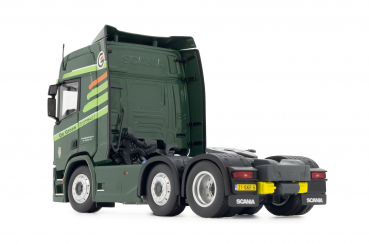 MarGe Models 2015-05-01 Scania R500 6x2 dark green De Groen Transport design