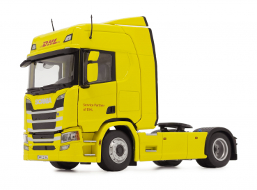 MarGe Models 2014-04-01 Scania R500 series 4x2 yellow DHL design
