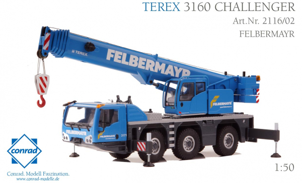 Conrad 2116/02 TEREX 3160 Challenger mobile crane FELBERMAYR