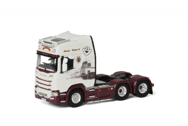 WSI Models 01-2668 Geary Livestock SCANIA R HIGHLINE | CR20H 6x2 TAG AXLE