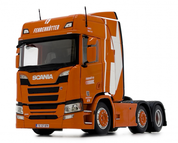 MarGe Models 2015-07-01 Scania R500 6x2 orange Fehrenkötter design