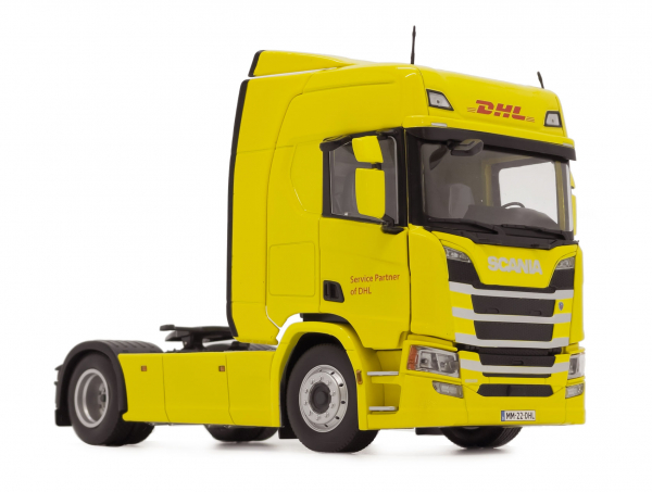 MarGe Models 2014-04-01 Scania R500 series 4x2 gelb DHL design
