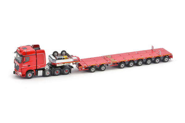 IMC Models 5386866 Nooteboom KNT Red Line MB 8x4 - MCOPX 2+6 axle