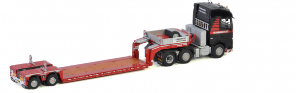 WSI Models 410267 MAMMOET VOLVO FH4 6X2 WITH 2 AXLE NOOTEBOOM EURO LOWLOADER
