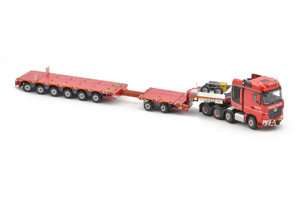 IMC Models 5386866 Nooteboom KNT Red Line MB 8x4 - MCOPX 2+6 axle