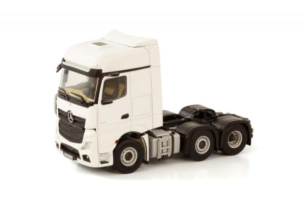 WSI Models 03-2039 WHITE LINE MERCEDES-BENZ ACTROS MP5 BIG SPACE 6X2 TWINSTEER